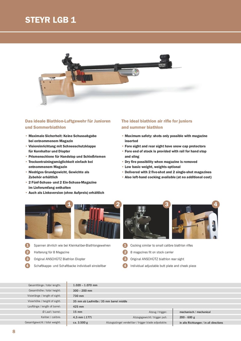 Steyr Catalogue Match 2015-2016 Catalo29