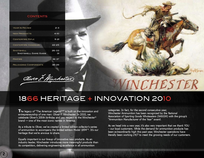 Winchester Catalogue 2010 Munitions Winch151