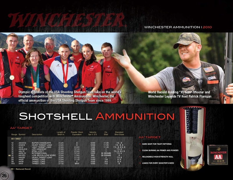 Winchester Catalogue 2010 Munitions Winch176