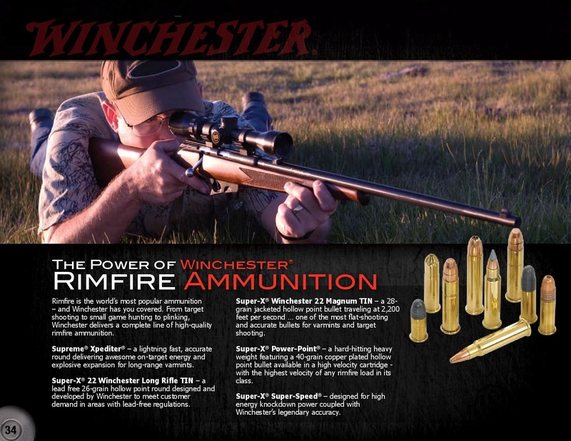 Winchester Catalogue 2010 Munitions Winch180