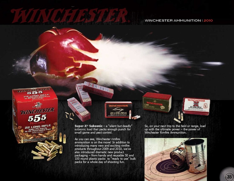 Winchester Catalogue 2010 Munitions Winch182