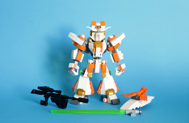 [MOC] Chibi Nexo Mecha ! Paré au combat ! Toshop10