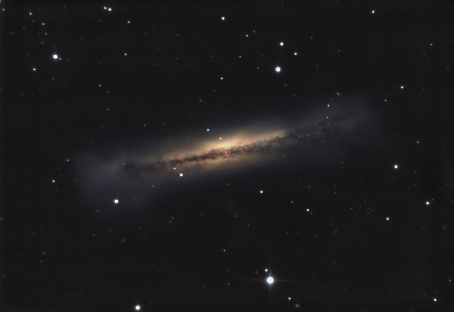 ngc3628 - hamburger galaxy Ngc36211