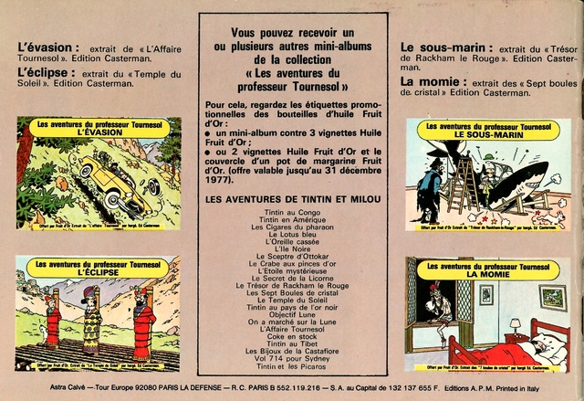 La grande histoire des aventures de Tintin. - Page 16 Scan0615