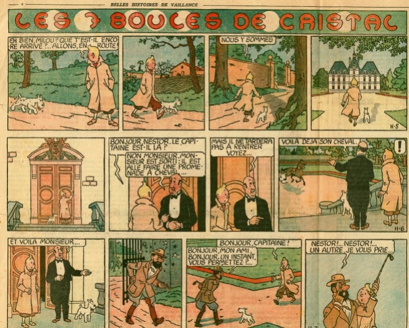 La grande histoire des aventures de Tintin. - Page 17 Scan0811