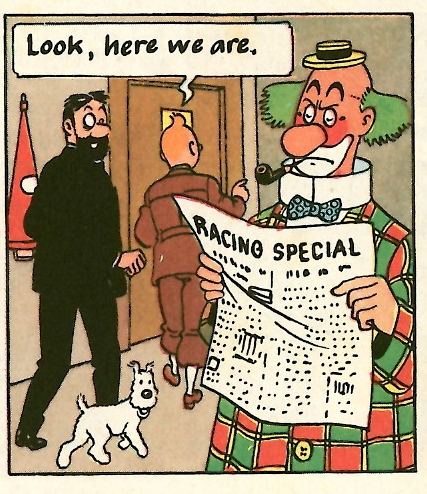 La grande histoire des aventures de Tintin. - Page 18 Scan1123