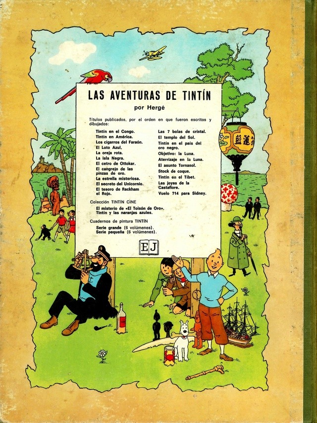 La grande histoire des aventures de Tintin. - Page 10 Scan1313