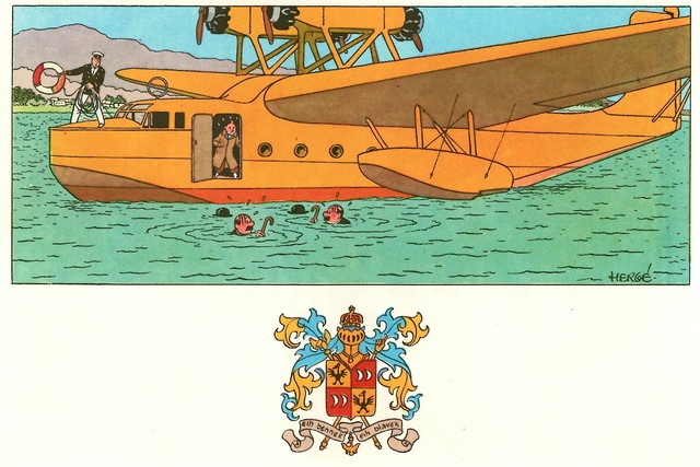 La grande histoire des aventures de Tintin. - Page 26 Scan1922