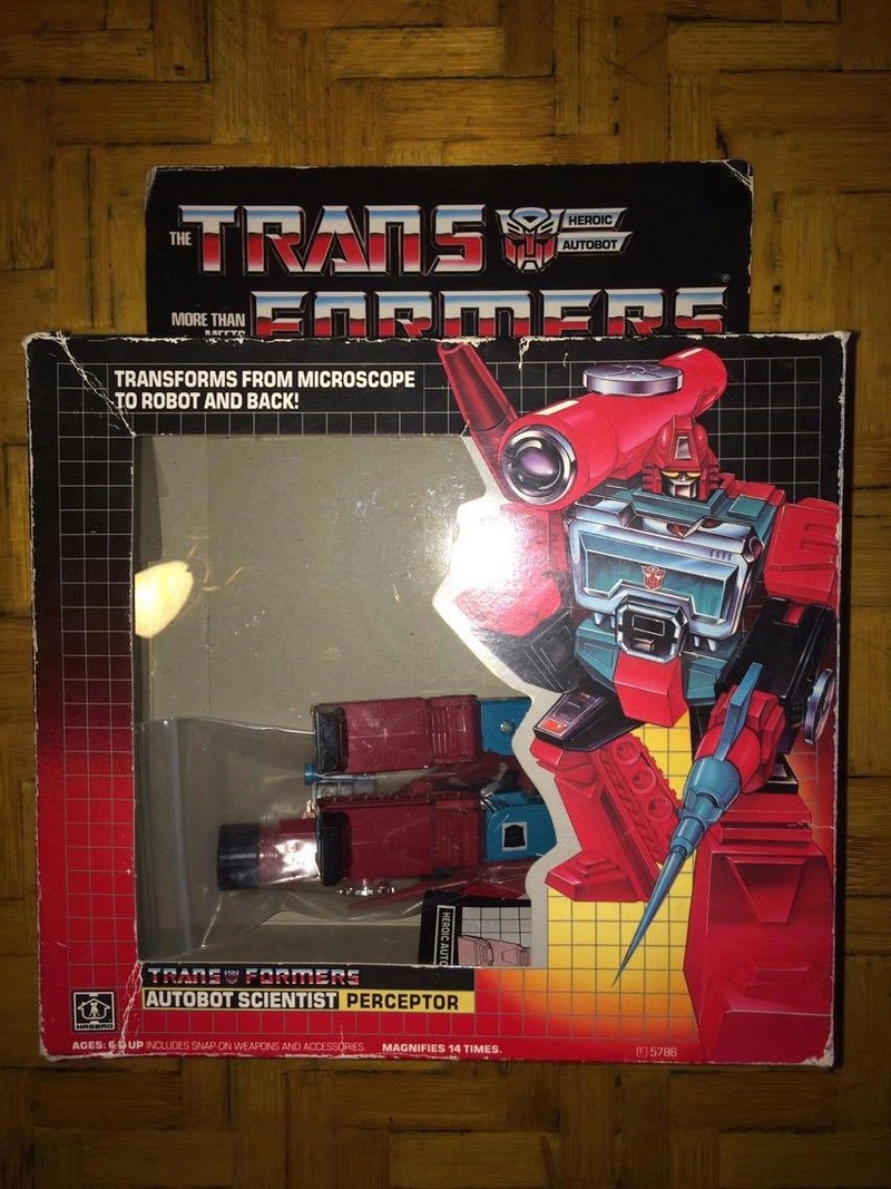 transformers - Lotto Transformers G1: Rodimus Prime + Perceptor + Repugnus 18175710