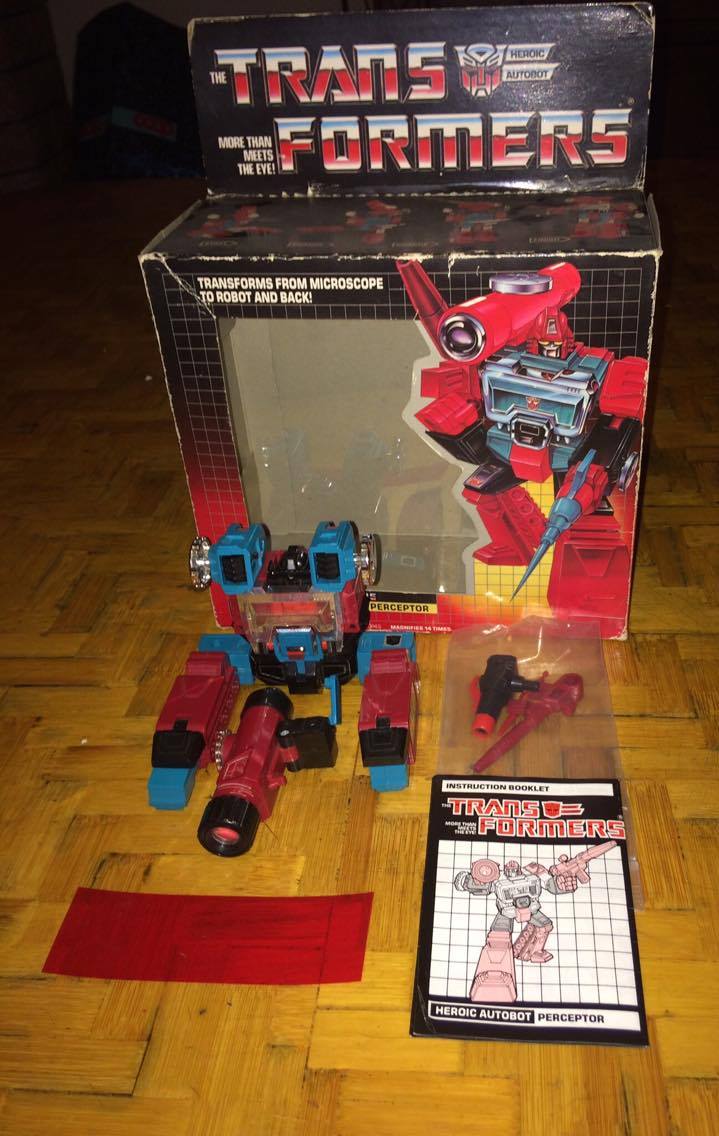 transformers - Lotto Transformers G1: Rodimus Prime + Perceptor + Repugnus Percep10