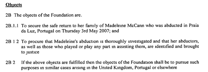 Fund set up to help find missing Madeleine McCann could be wiped out Object10