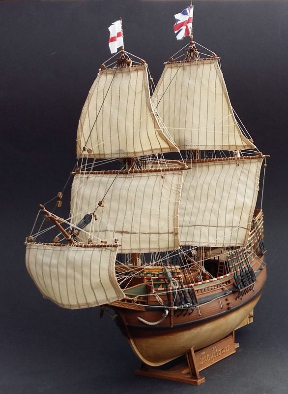 Mayflower Pilgrim-Ship, Revell 1/83 Comp_212