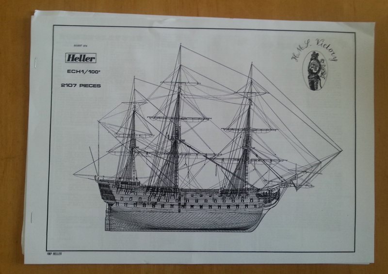 H.M.S. Victory 1/100 Heller Comp_355