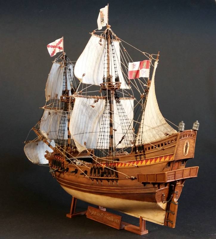 Spanish Galleon, Warship of the Spanish Armada von Revell gebaut von Diwo58 Comp_464