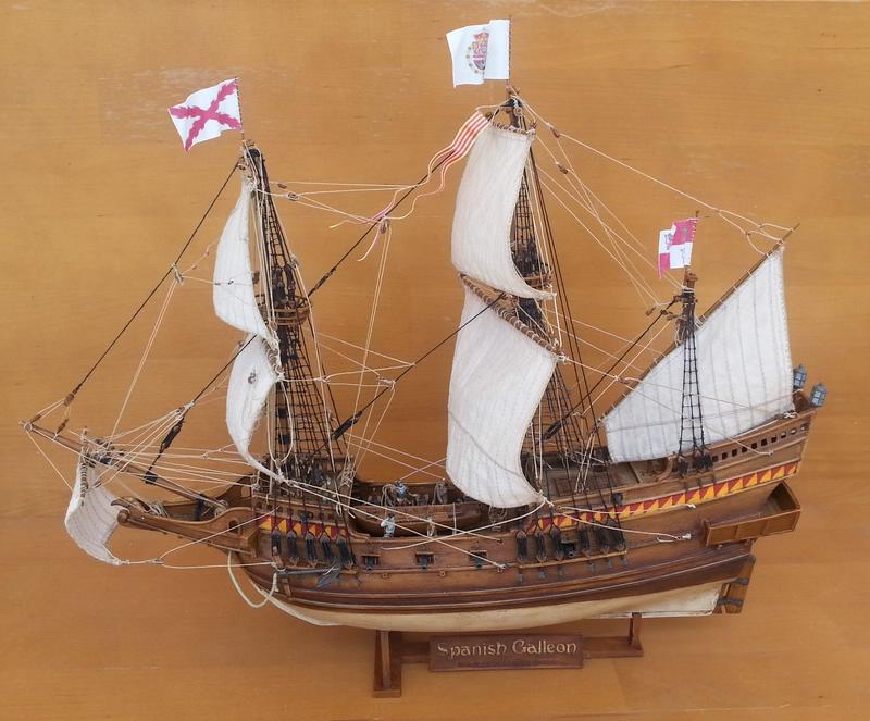 Spanish Galleon, Warship of the Spanish Armada von Revell gebaut von Diwo58 Comp_467