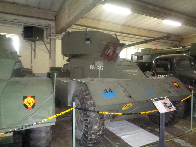 Visite du Bastogne Barracks: les véhicules (pour les amoureux) Dsc01475