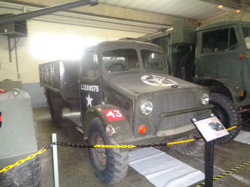 Visite du Bastogne Barracks: les véhicules (pour les amoureux) Dsc01476