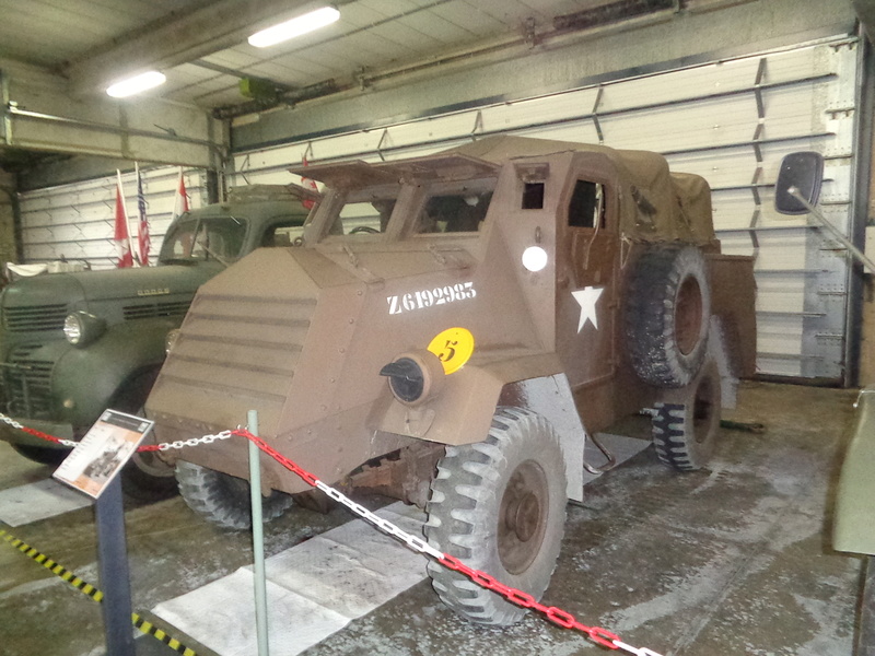 Visite du Bastogne Barracks: les véhicules (pour les amoureux) Dsc01489