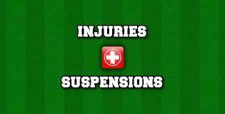 Injuries and suspensions for today's matches 11/03/2017 Eedae12