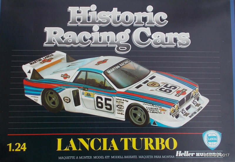 LANCIA BETA MONTE CARLO version Le MANS 1981 1/24ème Lancia55