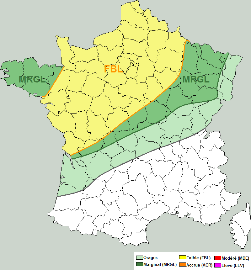 Risque orageux pour le jour même Orage10