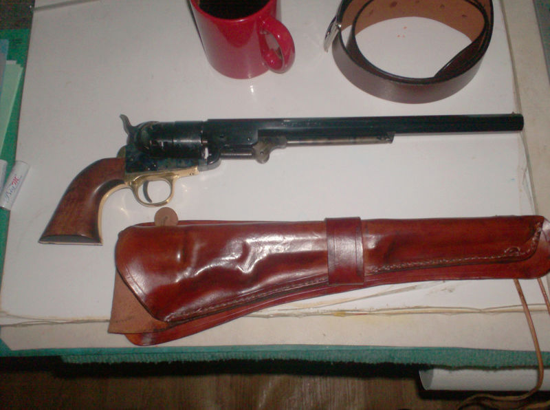 HOlster pour Colt mle 1851 " Carbne " à canonde 30 cm Mon_co18