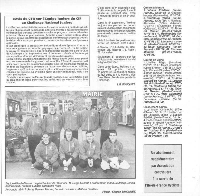  Coureurs et Clubs de Octobre 1996 à décembre 1999 - Page 17 00327