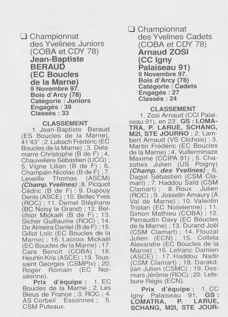  Coureurs et Clubs de Octobre 1996 à décembre 1999 - Page 14 00920