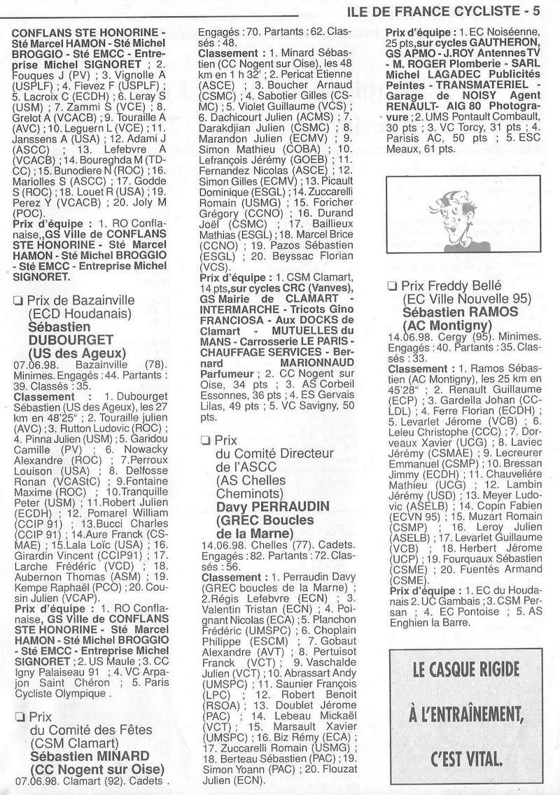  Coureurs et Clubs de Octobre 1996 à décembre 1999 - Page 21 00930