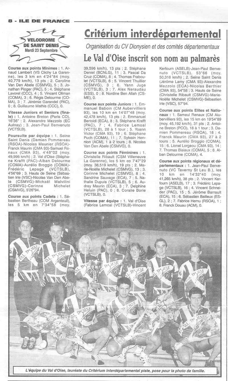  Coureurs et Clubs de Octobre 1996 à décembre 1999 - Page 13 01614