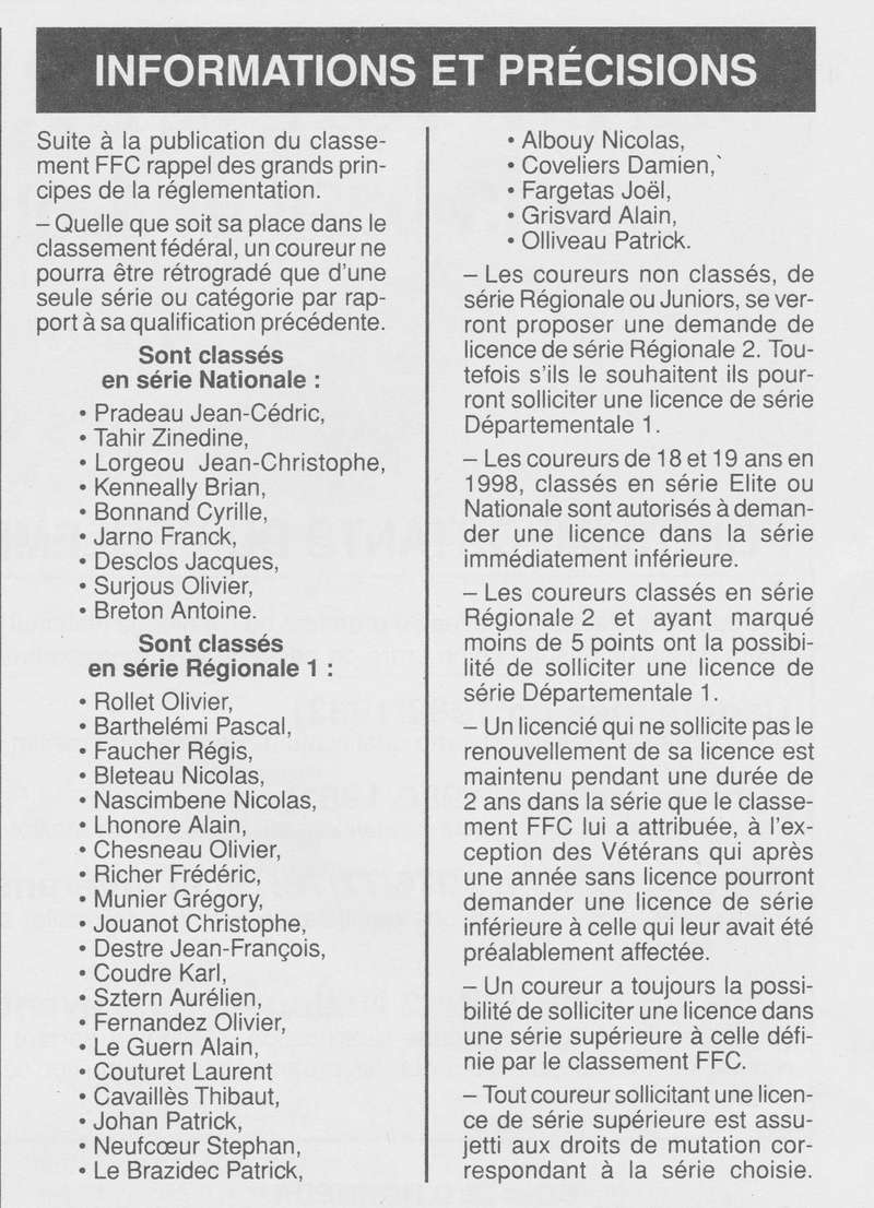  Coureurs et Clubs de Octobre 1996 à décembre 1999 - Page 14 01616