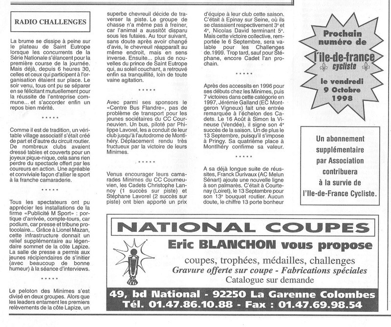 Coureurs et Clubs de Octobre 1996 à décembre 1999 - Page 24 01827