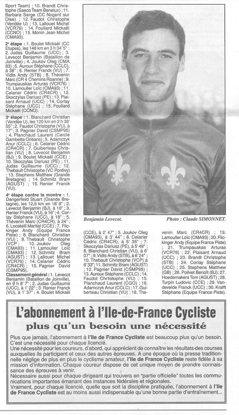  Coureurs et Clubs de Octobre 1996 à décembre 1999 - Page 15 02116