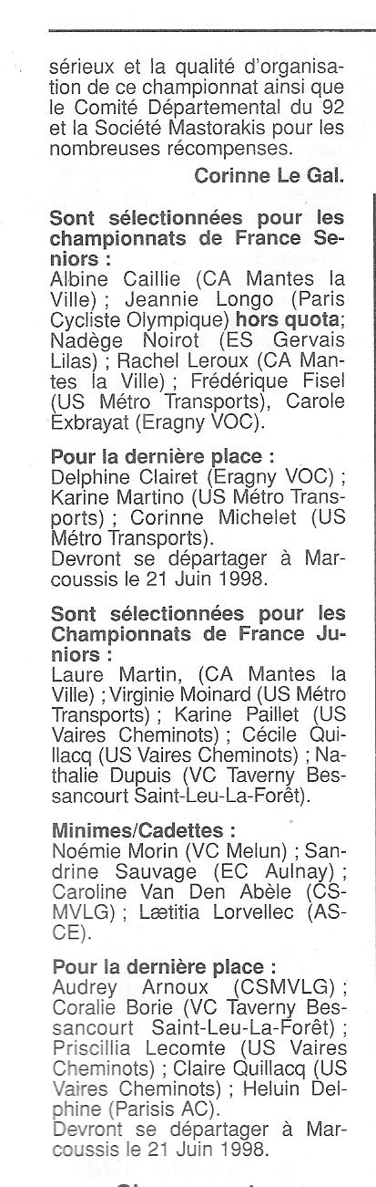  Coureurs et Clubs de Octobre 1996 à décembre 1999 - Page 19 02218