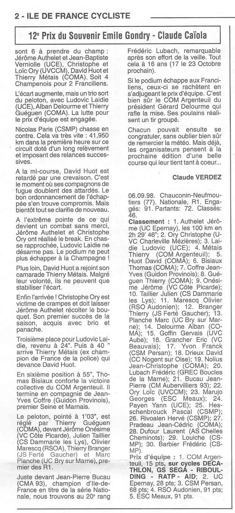 Coureurs et Clubs de Octobre 1996 à décembre 1999 - Page 23 03714
