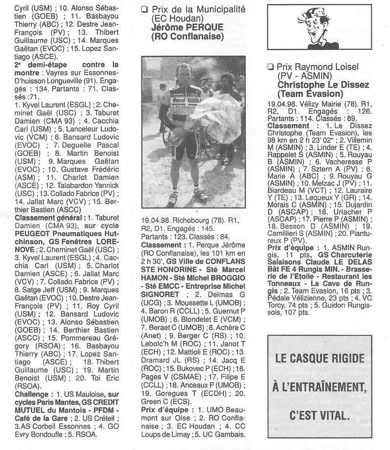  Coureurs et Clubs de Octobre 1996 à décembre 1999 - Page 17 04111