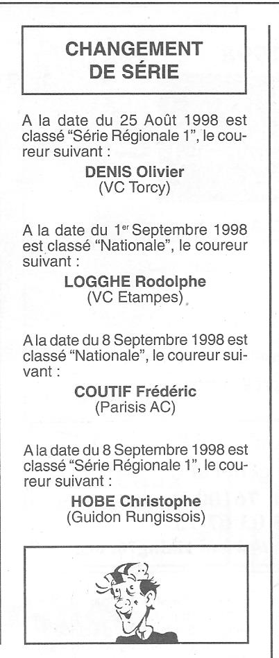  Coureurs et Clubs de Octobre 1996 à décembre 1999 - Page 23 04311