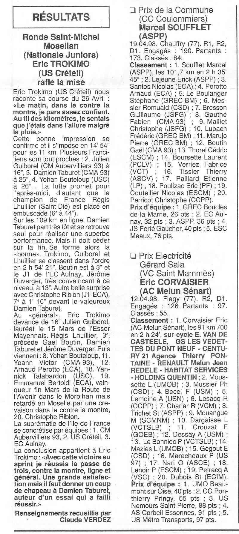  Coureurs et Clubs de Octobre 1996 à décembre 1999 - Page 17 04810