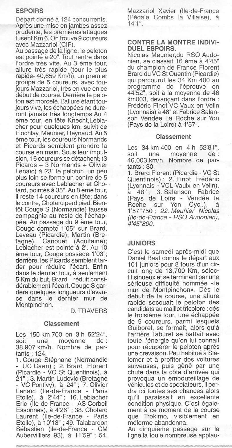  Coureurs et Clubs de Octobre 1996 à décembre 1999 - Page 23 05610
