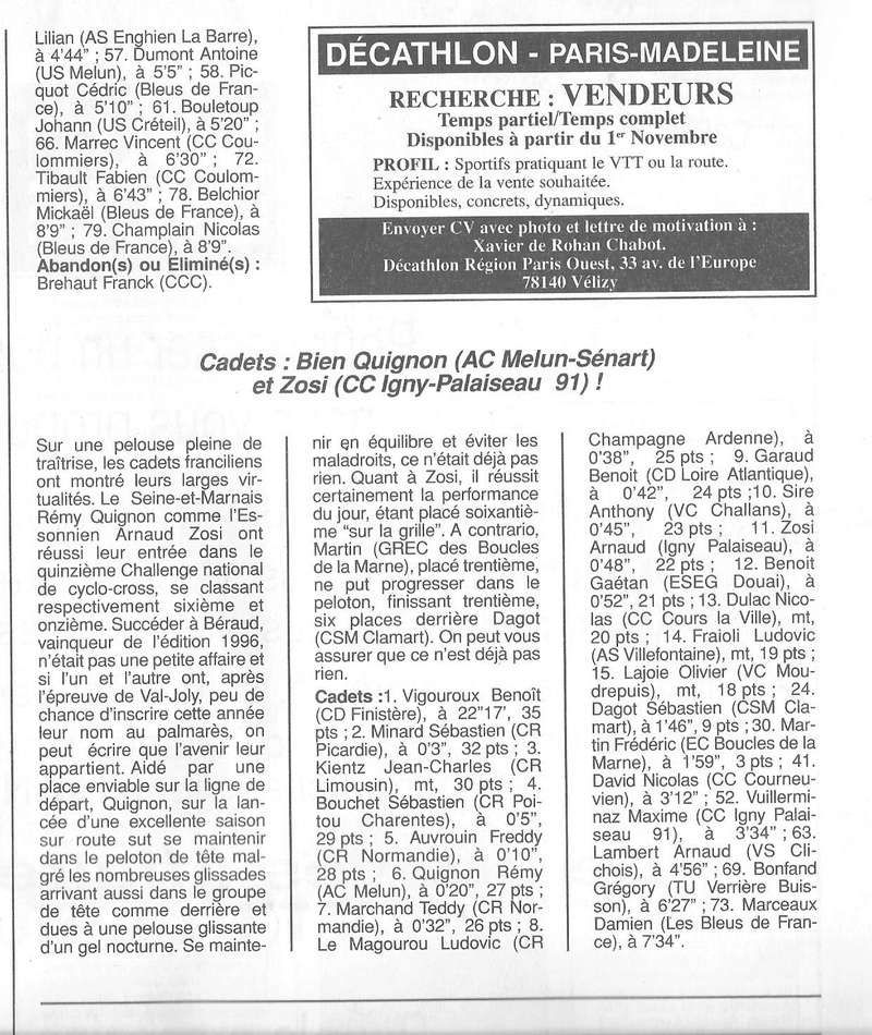  Coureurs et Clubs de Octobre 1996 à décembre 1999 - Page 13 1997_061