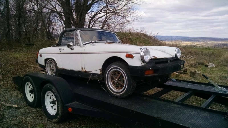 How a rusty 1963 Corvair turned into a slightly less rusty 1977 MG Midget Mg_mid10