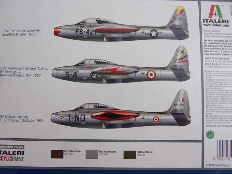 REPUBLIC AVIATION F-84G Thunderjet [ITALERI - 1/72éme] 102_5643