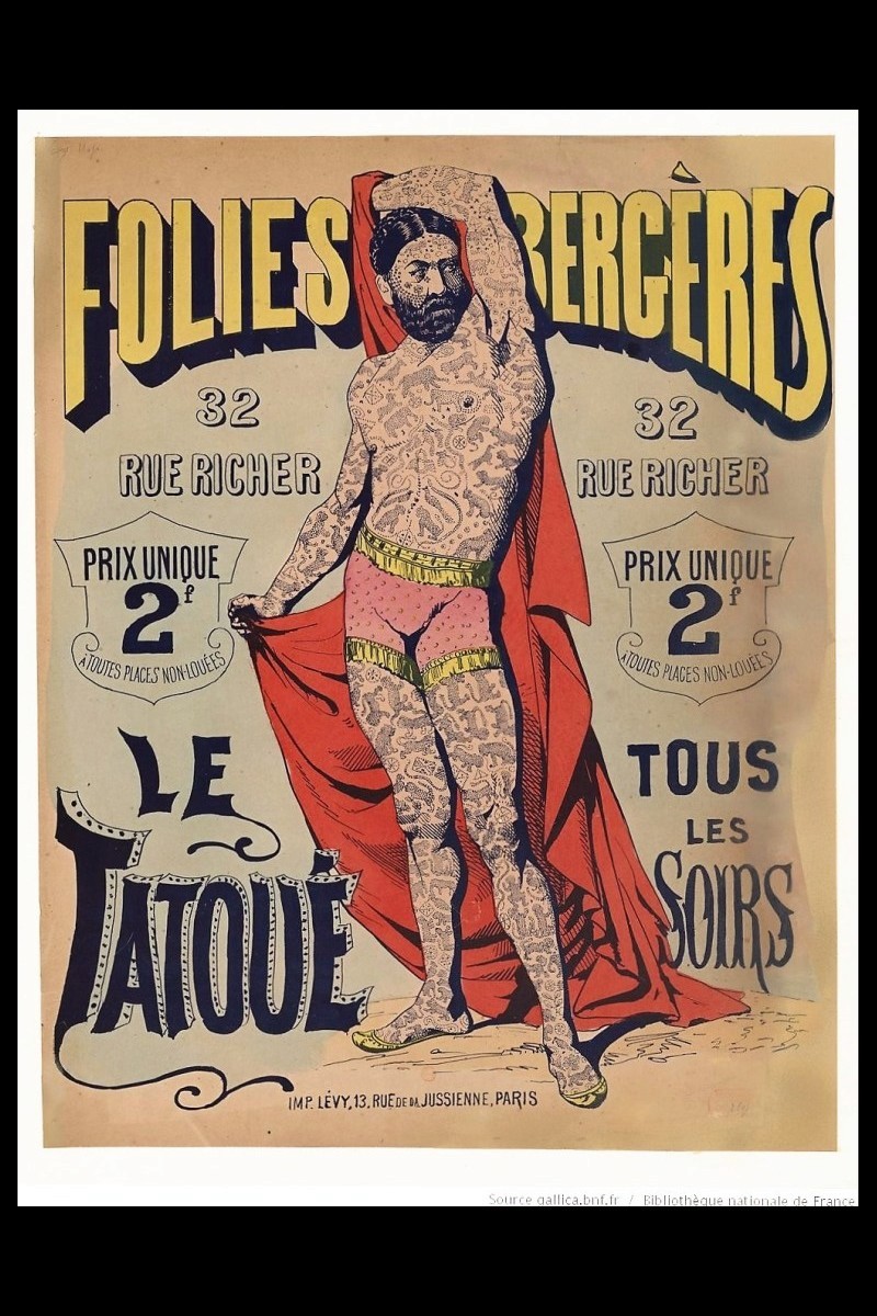 L’homme tatoué en 1879, une certaine idée du tatouage F20