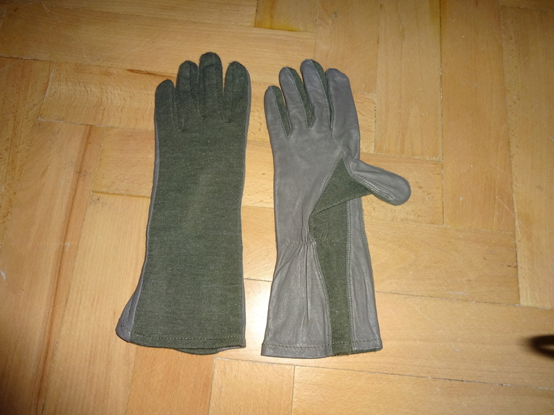 Slovak Air Force flight jumpsuit, gloves and garrison cap Dsc02616