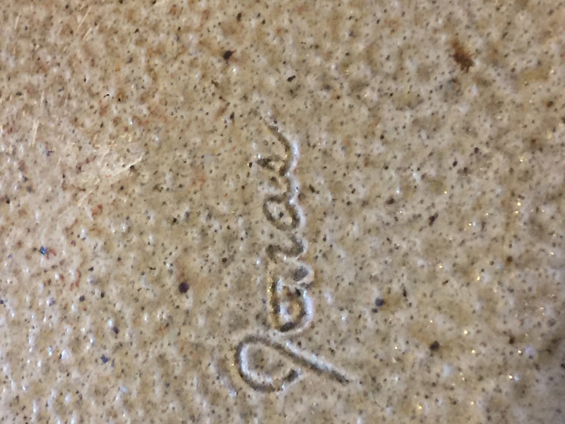 Large salt glaze crock(?) signed Jonas Jonas310