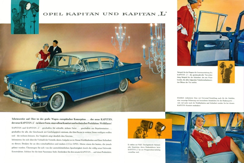 Opel to the 1950s & 1960s 1958op10