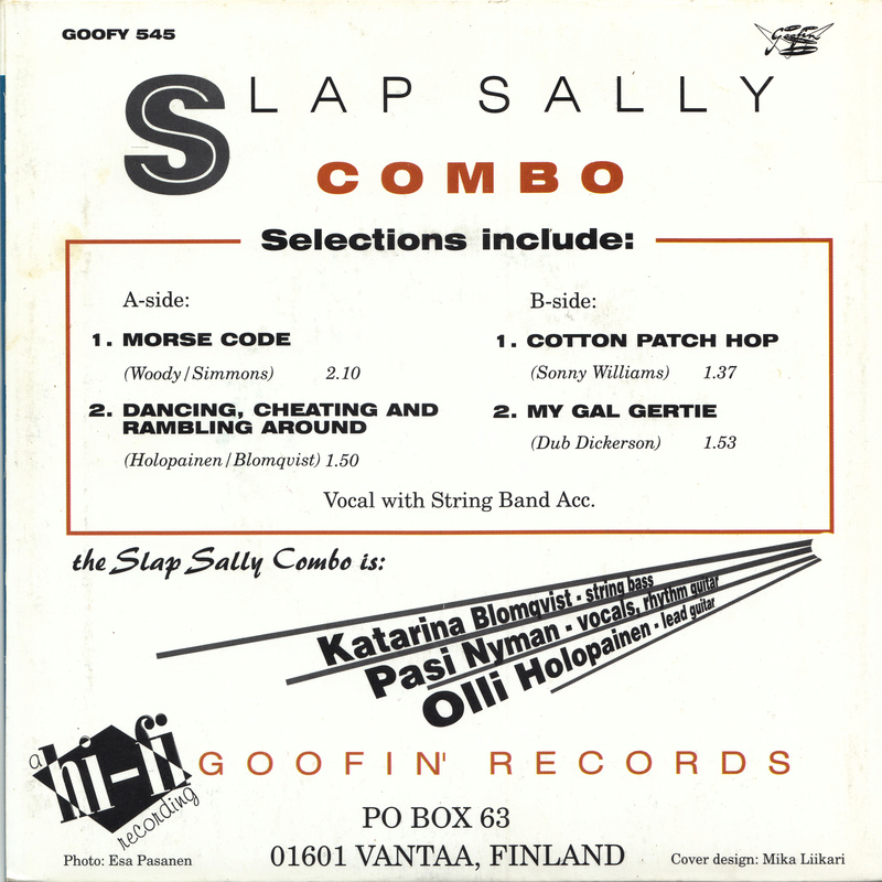 Slap Sally Combo - Morse code / Dancing, cheating and rambling around/ Cotton patch hop / My gal gertie - Goofin' Slap-s10