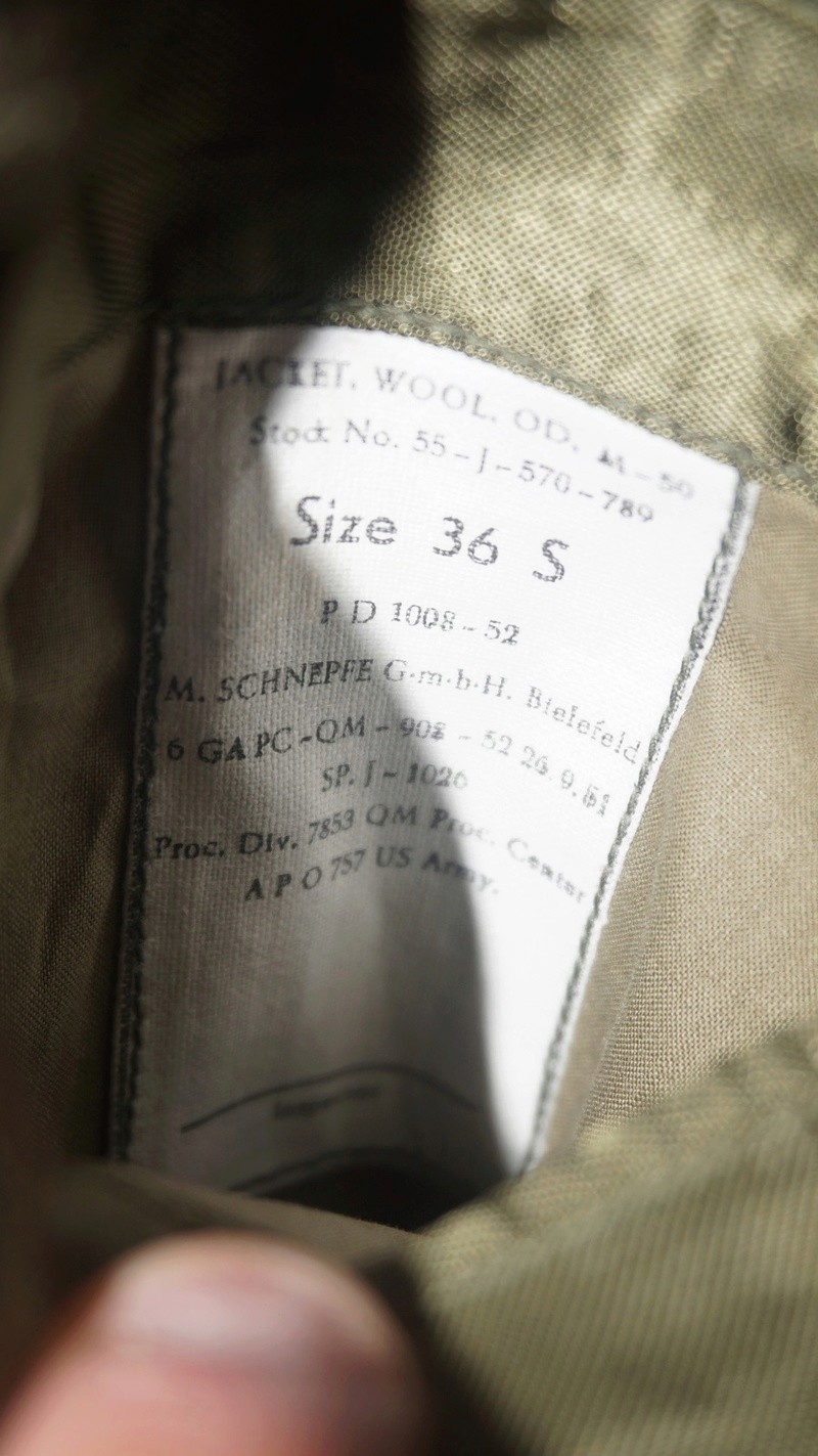Ike jacket fabrication allmande ? Dsc02678