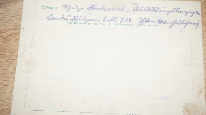 lettre SS, correspondance soldat WW2 Dsc03024
