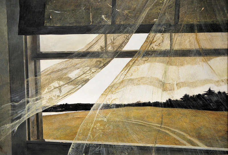 M Andrew Wyeth : Fenêtres, regards, intérieur, extérieur ... Wyeth_15